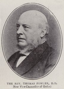 De eerwaarde Thomas Fowler, DD door English Photographer