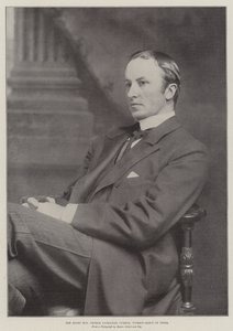 De Zeer Eerwaarde George Nathaniel Curzon, Viceroy-Elect van India door English Photographer