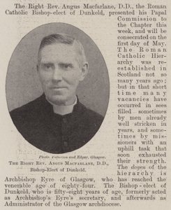 De Zeer Eerwaarde Angus Macfarlane, DD, Bisschop-Elect van Dunkeld