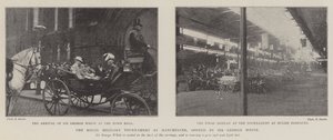 Het Koninklijk Militair Toernooi in Manchester, geopend door Sir George White door English Photographer