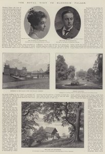 Het Koninklijk Bezoek aan Blenheim Palace, 28 november 1896