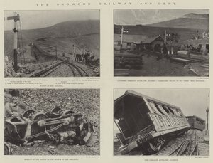 Het Snowdon-spoorwegongeluk door English Photographer