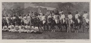 De strafexpedities naar Somaliland, een groep Somalische stamleden door English Photographer