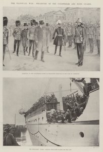 De Transvaal Oorlog, vertrek van de Coldstream en Scots Guards