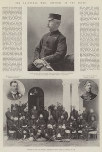 De Transvaalse Oorlog, Officieren aan het Front