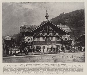 Het Tiroler Nationale Openluchttheater in Meran door English Photographer