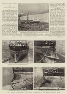 De Victoria-krijgsraad, de beschadigde Camperdown in het Somerset Dock in Malta door English Photographer