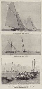 De zeilramp in de Solent door English Photographer