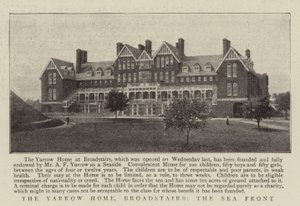 Het Yarrow Huis, Broadstairs, de Zeekant door English Photographer