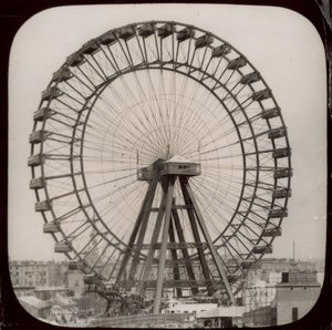 Het grote wiel bij Earls Court, Londen door English Photographer