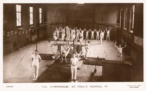 De gymzaal van St Pauls School