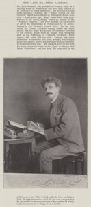 De overleden Fred Barnard door English Photographer