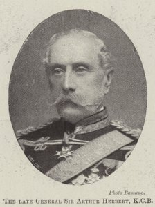 De wijlen generaal Sir Arthur Herbert, KCB door English Photographer