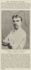 De wijlen H E Searle, van Australië, wereldkampioen roeien door English Photographer
