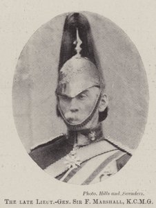 Wijlen luitenant-generaal Sir F Marshall, KCMG