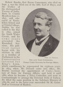 Wijlen Lord Connemara, Voormalig Ondersecretaris voor Buitenlandse Zaken door English Photographer