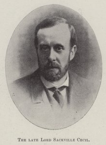 De overleden Lord Sackville Cecil
