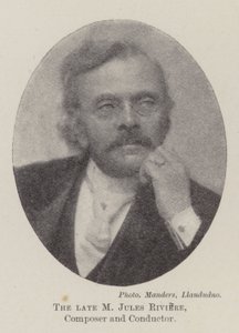 De wijlen M Jules Riviere, componist en dirigent
