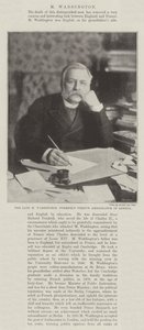 De overleden M Waddington, voormalig Frans Ambassadeur in Londen door English Photographer