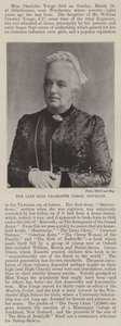 Wijlen Juffrouw Charlotte Yonge, Romanschrijfster door English Photographer