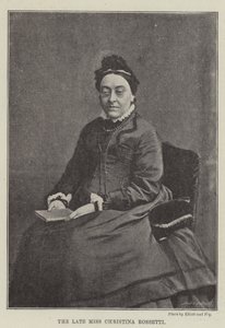 Wijlen juffrouw Christina Rossetti door English Photographer