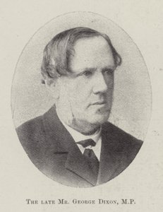 De overleden heer George Dixon, MP door English Photographer