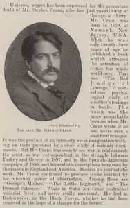Wijlen de heer Stephen Crane door English Photographer