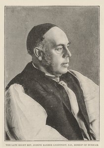 De wijlen rechter eerwaarde Joseph Barber Lightfoot, DD, bisschop van Durham