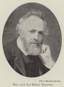 De wijlen Sir Henry Doulton door English Photographer