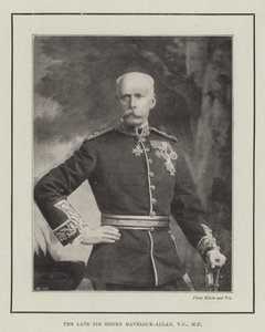 Wijlen Sir Henry Havelock-Allan, VC, MP door English Photographer