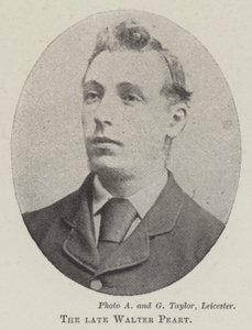 De overleden Walter Peart