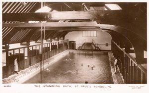 Het zwembad van St Pauls School door English Photographer