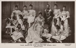 Het huwelijk van Prins George, Hertog van York, en Prinses Mary van Teck