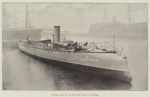 Torpedoboot nr. 79, met de Vloot bij Spithead door English Photographer