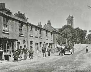 Tottenham Lane, Hornsey: voorgevels, 1893