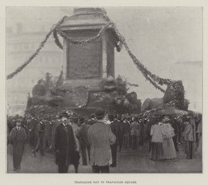 Trafalgar Day op Trafalgar Square door English Photographer