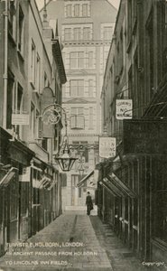 Draaihek, Holborn, Londen door English Photographer