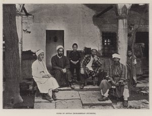 Typen van Softas, Mohammedaanse studenten door English Photographer