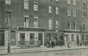 Upper Baker Street, Londen door English Photographer