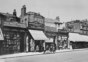 Zicht op Notting Hill Gate, ca. 1913