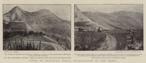 Gezichten van Estcourt, Natal, belegerd door de Boeren door English Photographer