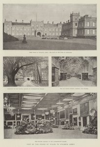 Bezoek van de prins van Wales aan Welbeck Abbey door English Photographer