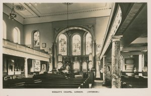 Wesleys Kapel, Londen door English Photographer