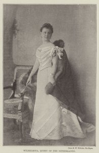 Wilhelmina, koningin der Nederlanden door English Photographer