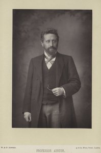 William Edward Ayrton door English Photographer