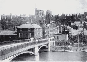 Windsor Castle vanaf de brug door English Photographer