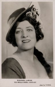 Winifred Lawson, Vic-Wells Opera Company