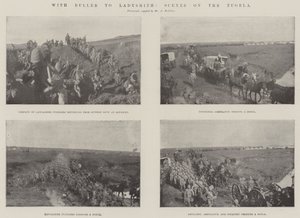Met Buller naar Ladysmith, scènes aan de Tugela door English Photographer