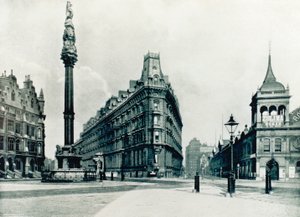 Met de Westminster Kolom, Queen Annes Mansions, en het Koninklijk Aquarium door English Photographer