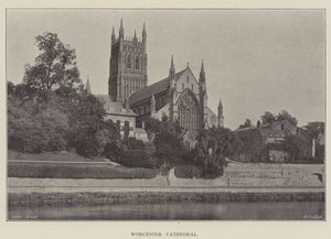 Kathedraal van Worcester door English Photographer